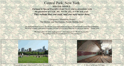 Desktop Screenshot of centralpark-ny.us